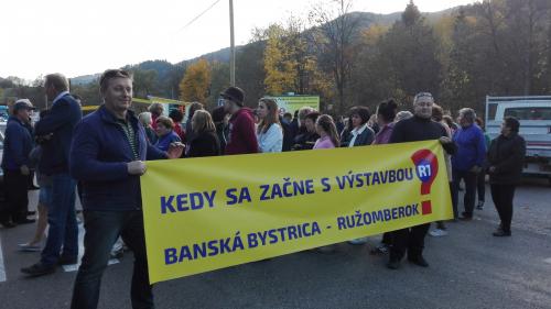 Blokáda ciest v&nbsp;L. Osade  1