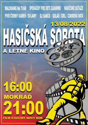  Letné kino a hasičská sobota 1