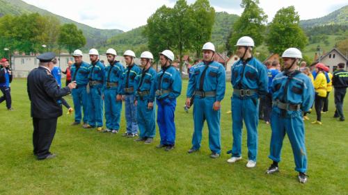 Okresné kolo hasičskej súťaže v Stankovanoch - 2015