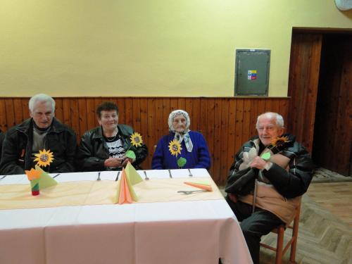 Posedenie s dôchodcami pri príležitosti mesiaca úcty k starším